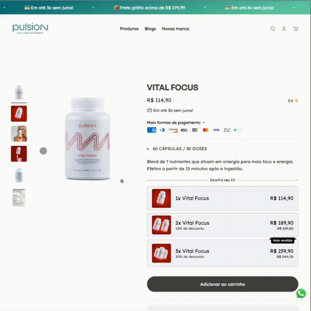 Product Recommendation Popup Example